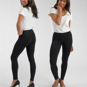 Betabrand Dress Pant Yoga Pant Skinny Leg Classic